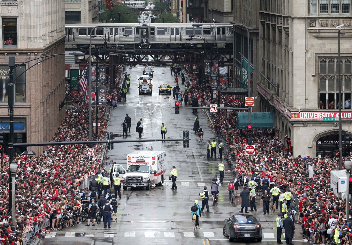 Blackhawks fans